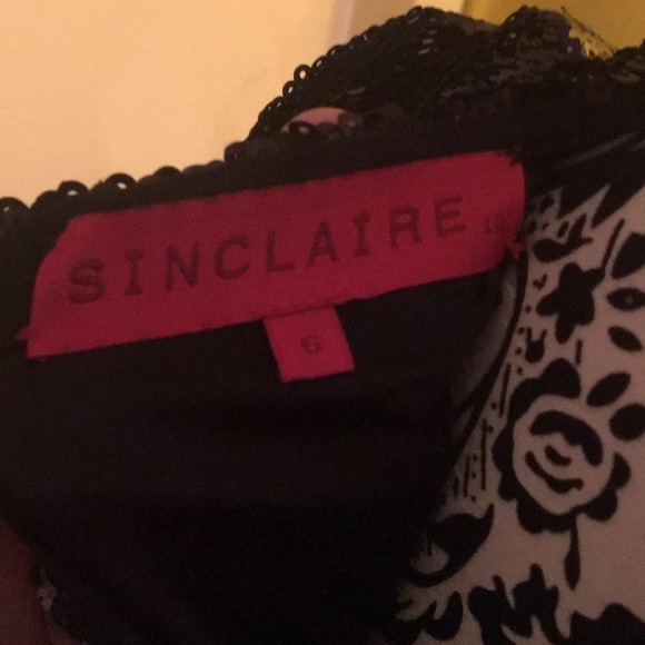 *SALE* Sinclaire 10 Black Sequin Sleeveless Dress - Picture 5 of 5